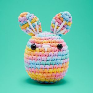 Pastel Bunny Crochet Kit for Beginners | The Woobles