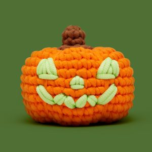 Hal the Jack-o'-lantern Crochet Kit | The Woobles