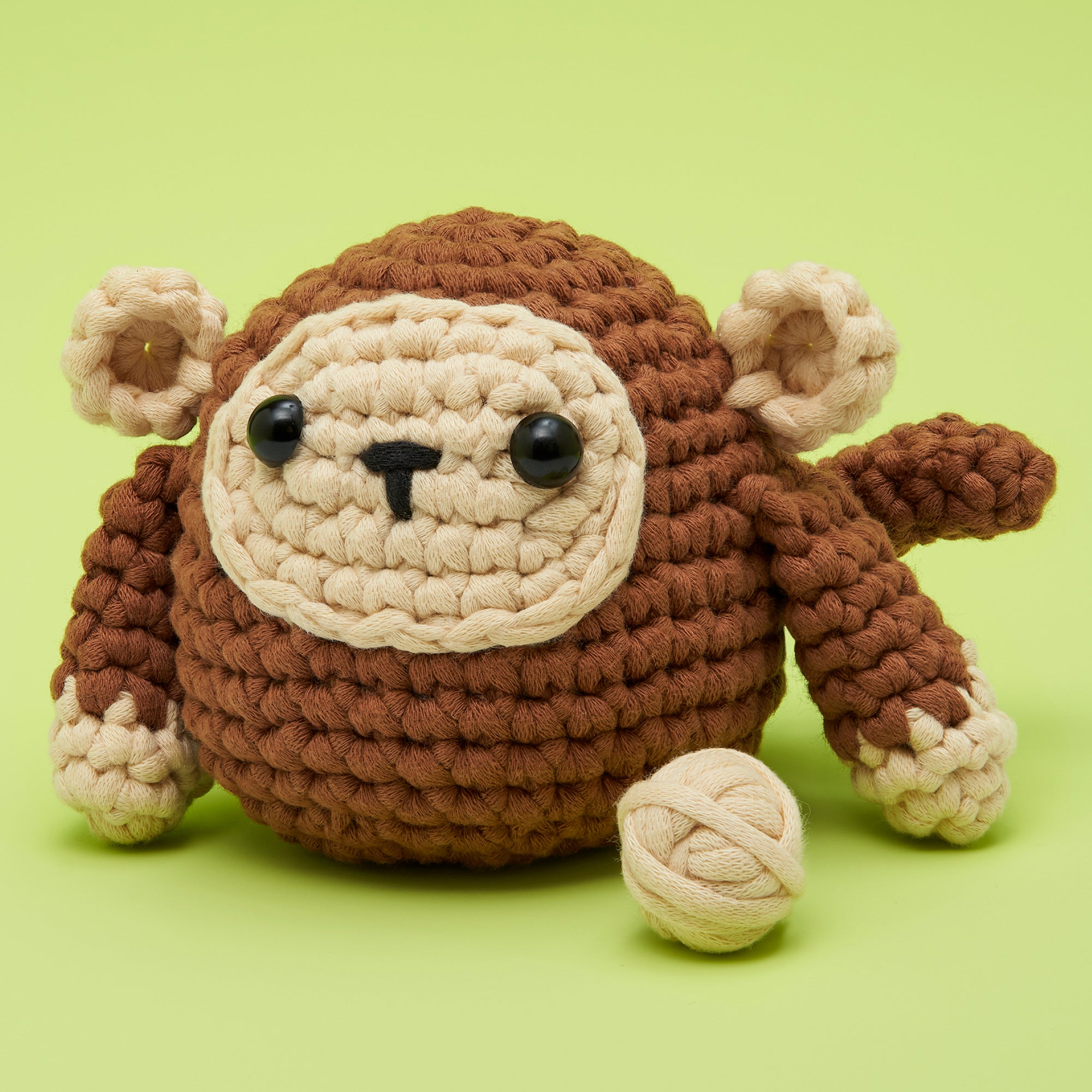 Monkey Crochet Kit for Beginners | The Woobles