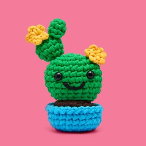 Prickly Pear Cactus Crochet Kit | The Woobles