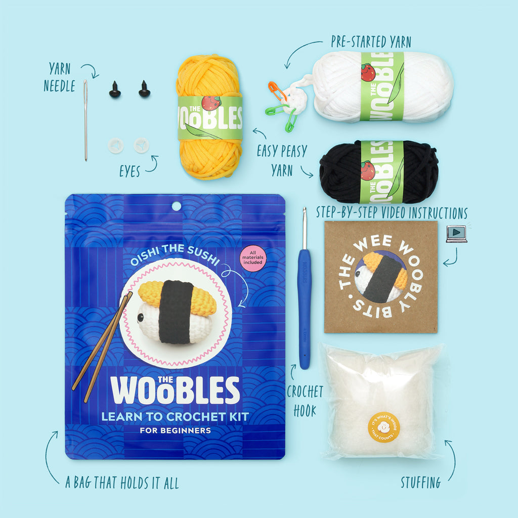 Sushi Crochet Kit | The Woobles - Image 2