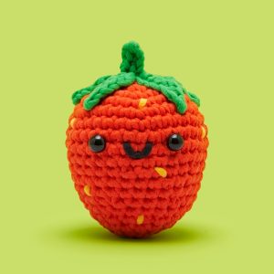 Strawberry Crochet Kit | The Woobles