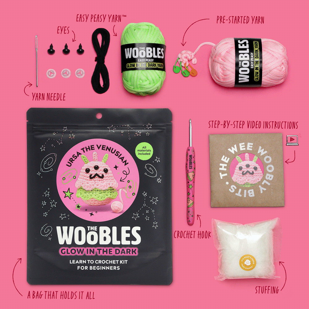 Ursa the Venusian Crochet Kit | The Woobles - Image 6