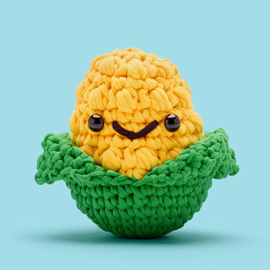 Ernie the Corn Crochet Kit | The Woobles - Image 2