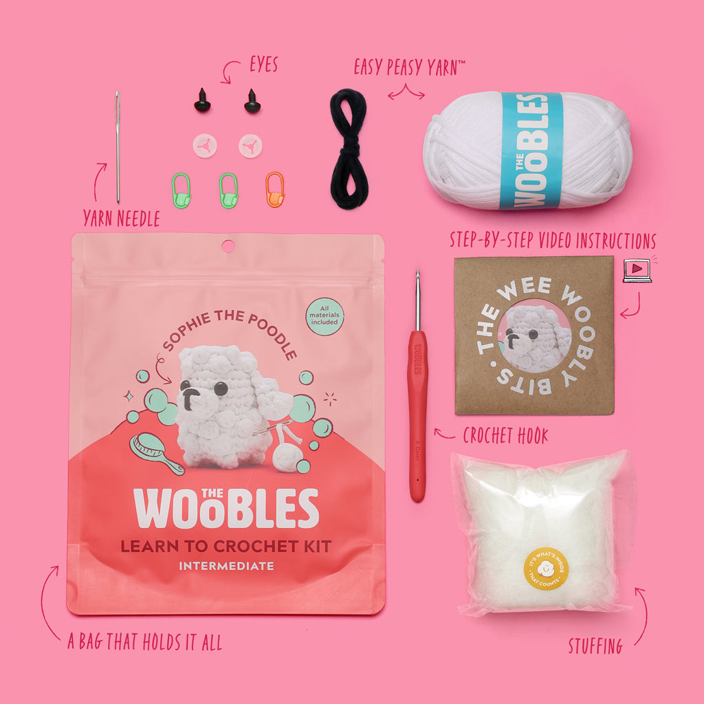 Poodle Crochet Kit | The Woobles - Image 3