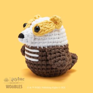 Hufflepuff™ Badger Crochet Kit for Beginners | The Woobles