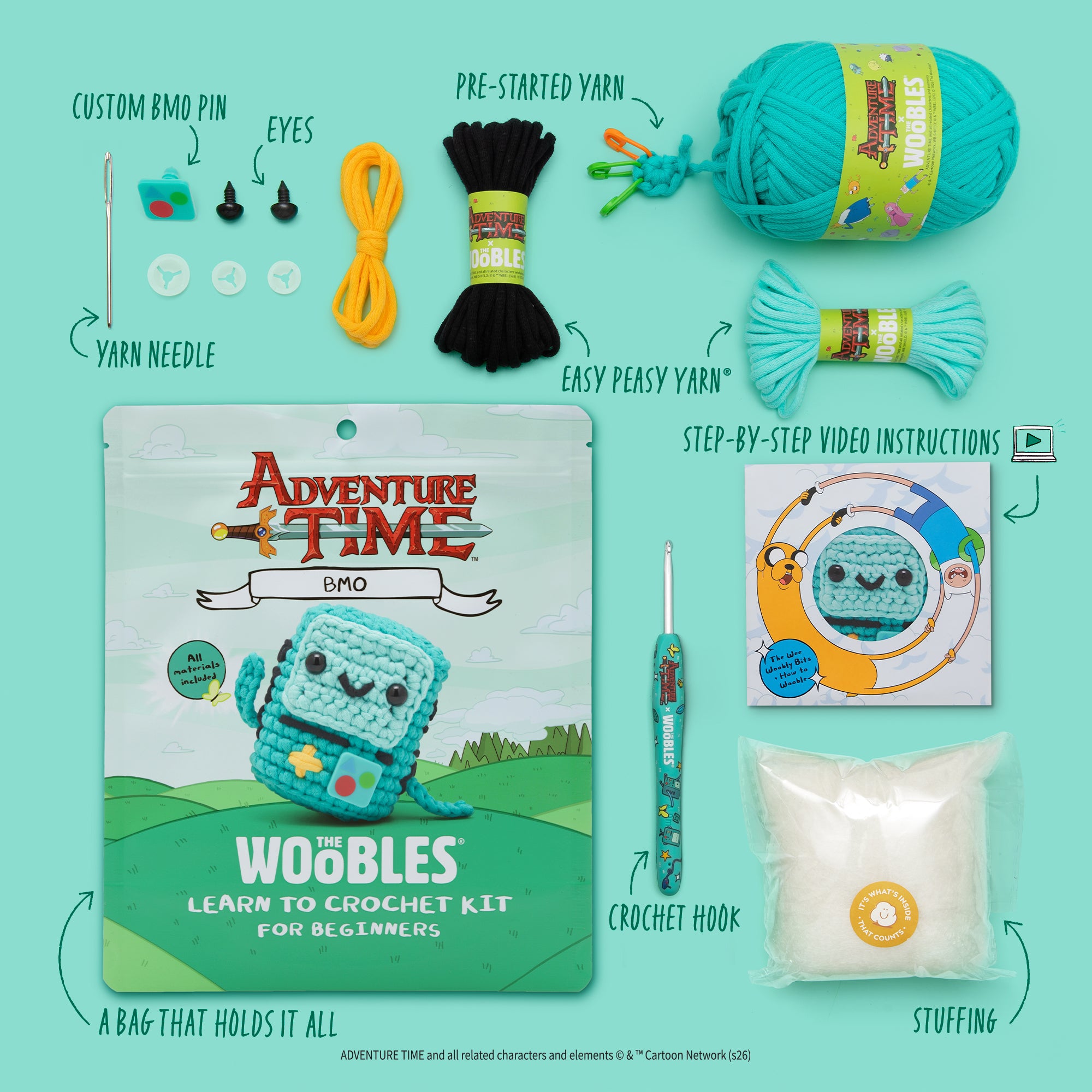 Be MOre with BMO Bundle | The Woobles x Adventure Time - Image 3