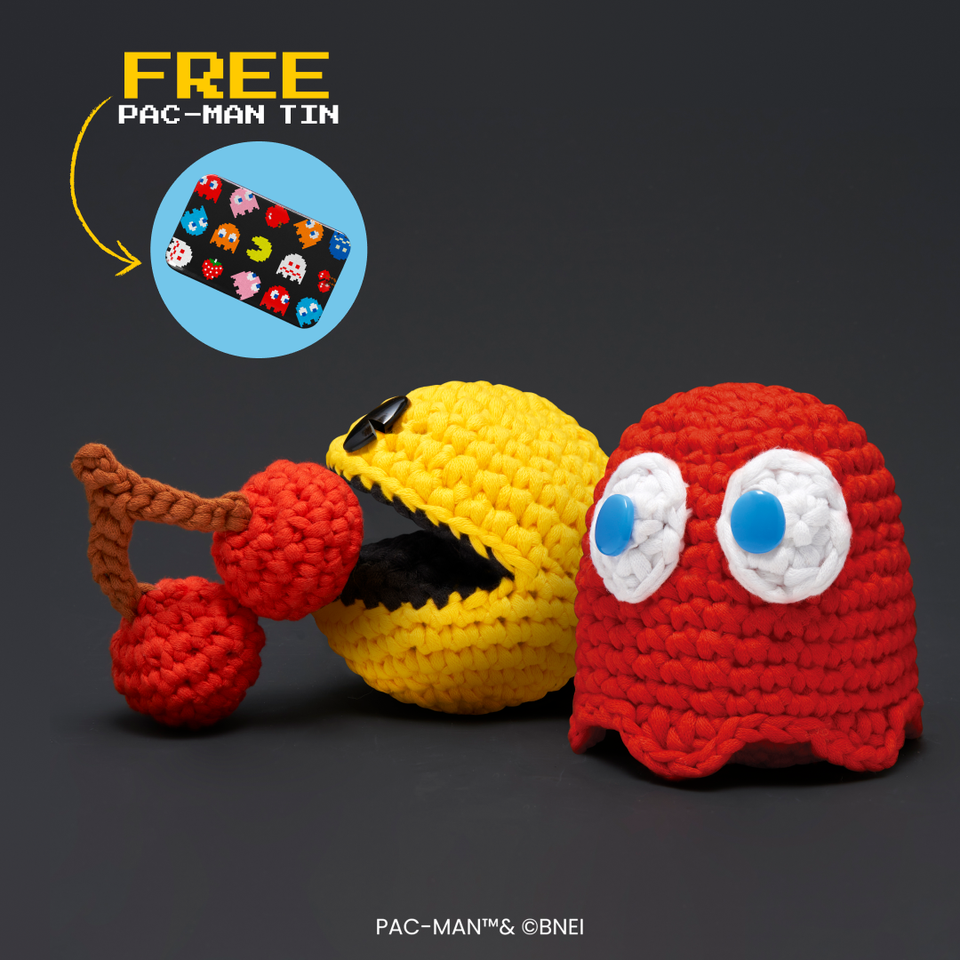 PAC-MAN Crochet Bundle for Beginners | The Woobles