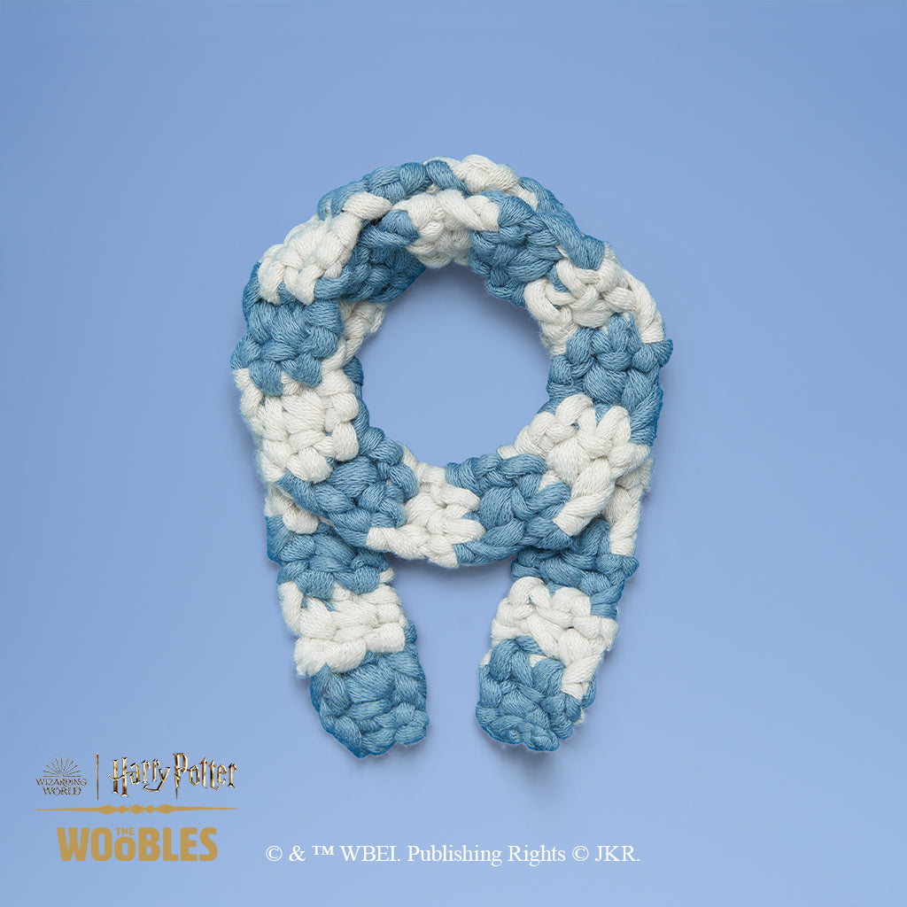 Tiny Ravenclaw™ Scarf Crochet Kit | The Woobles