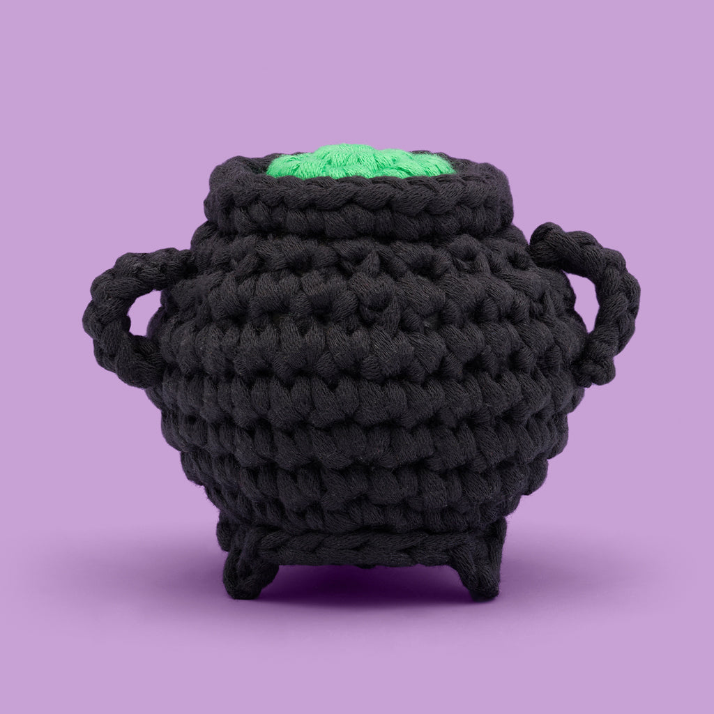 Tiny Cauldron Crochet Kit | The Woobles