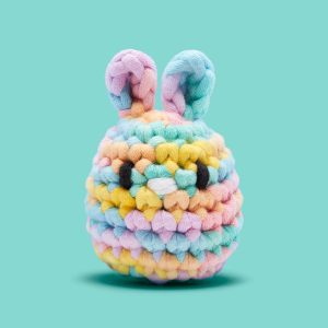 Tiny Pastel Itty Bitty Wittle Bunny Crochet Kit | The Woobles