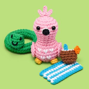 Flamingo with the Flow Bundle | The Woobles