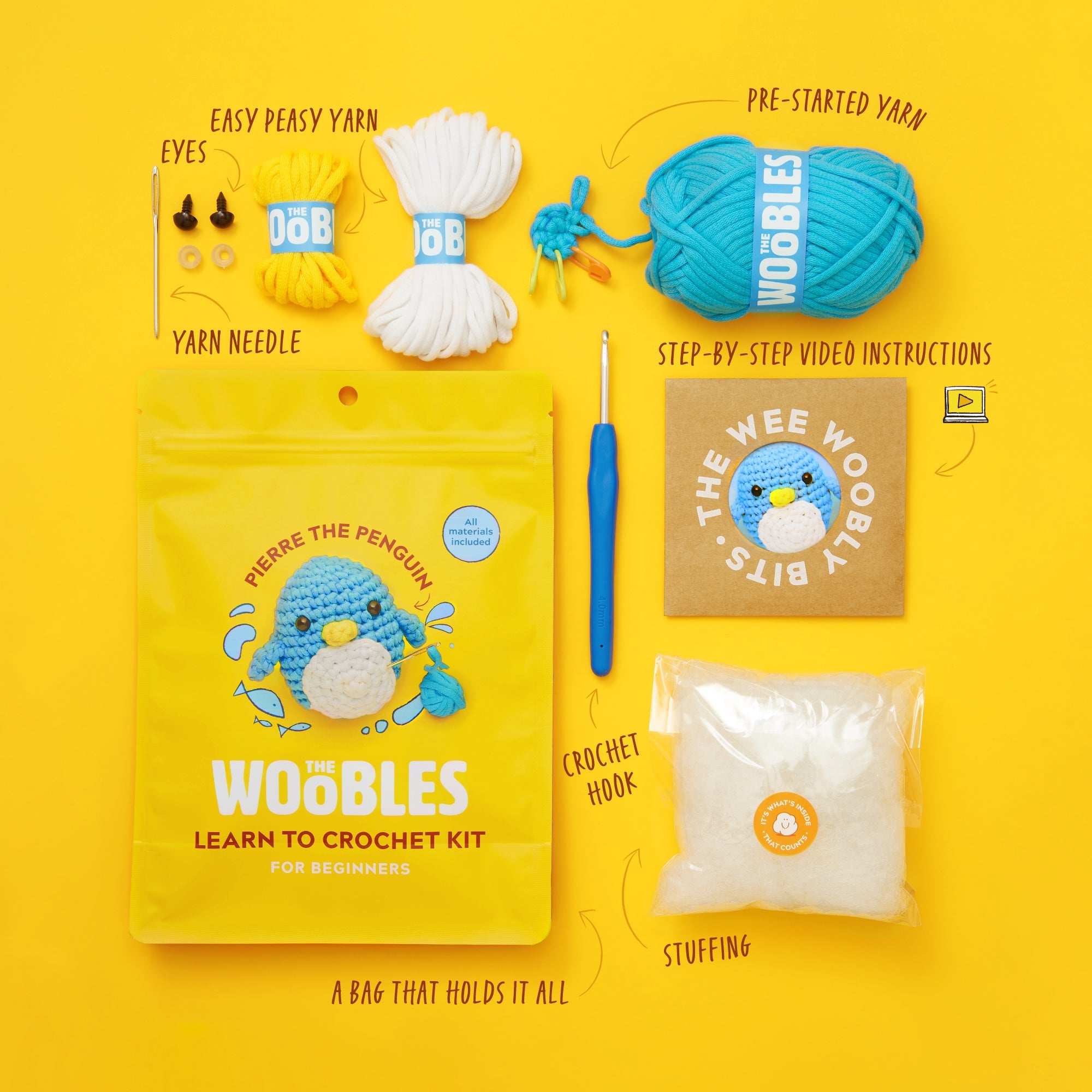 The OG Woobles Crew Crochet Bundle | The Woobles - Image 3